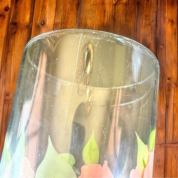 VINTAGE Franciscan Pink Flower Highball Glasses - Set of 3 - Picture 10 of 15